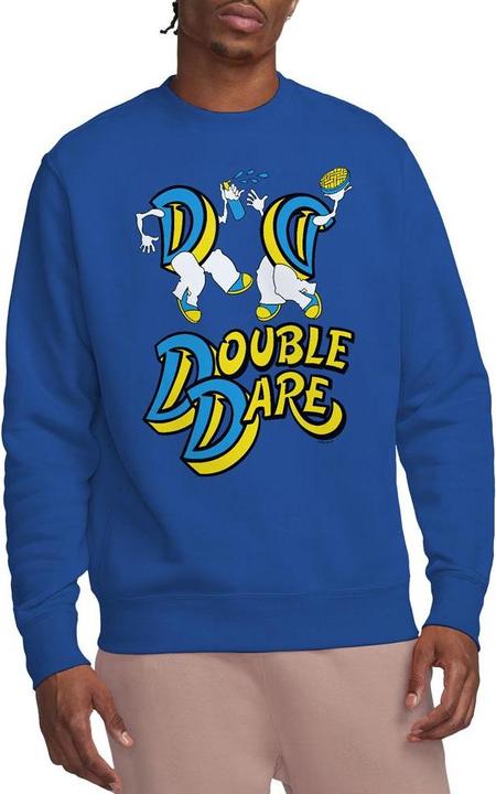 Actual product image double dare Unisex Adult Vintage Logo Sweatshirt (M)