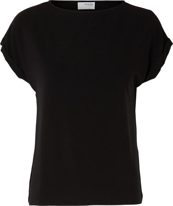 Selected Femme U-Boot-Ausschnitt T-Shirt