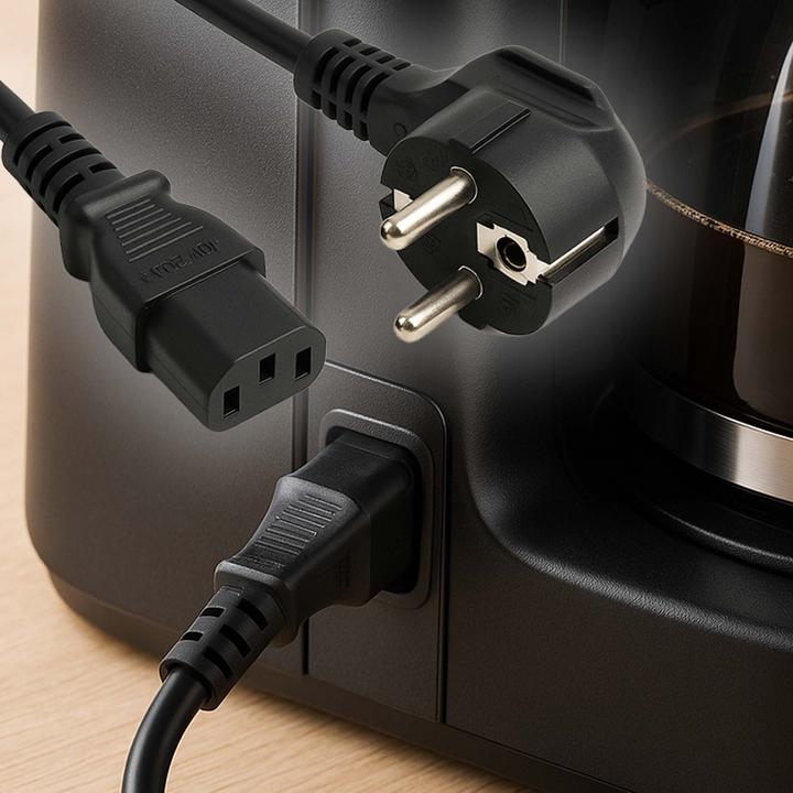 Image du produit Walimex Câble d'alimentation de 4m avec prise pour appareil froid (4 m)