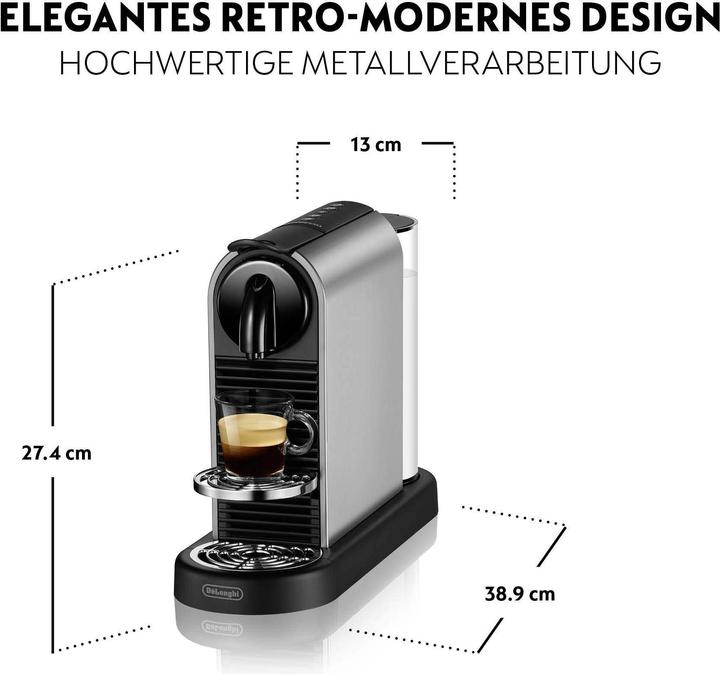 Actual product image De'Longhi Nespresso CitiZ Platinum (NESPRESSO Original)
