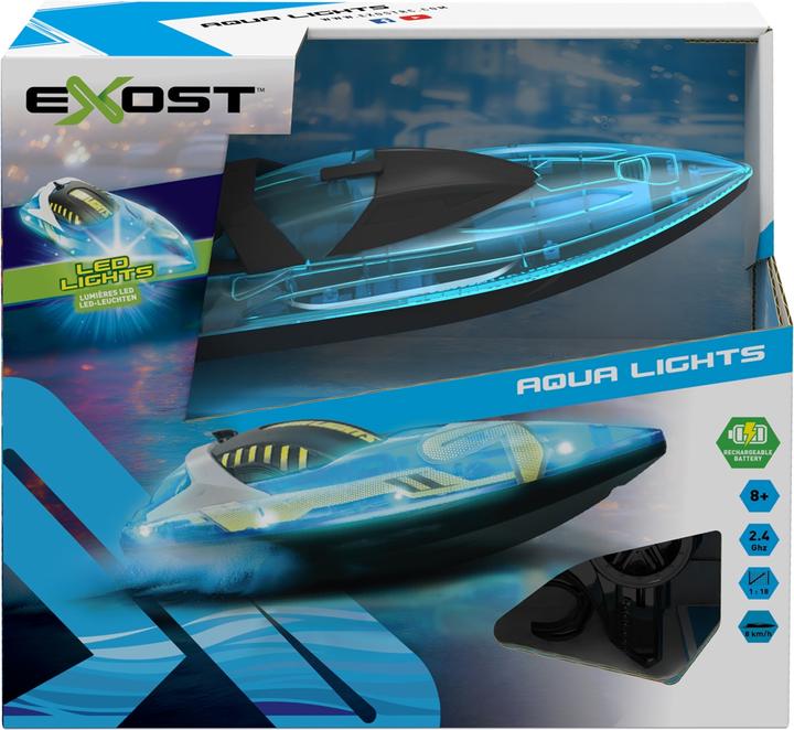 Actual product image Silverlit Exost Boat Aqua Lights, 2.4 GHz