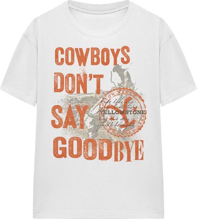 Produktbild Yellowstone Cowboys Don't Say Goodbye TShirt (XL)