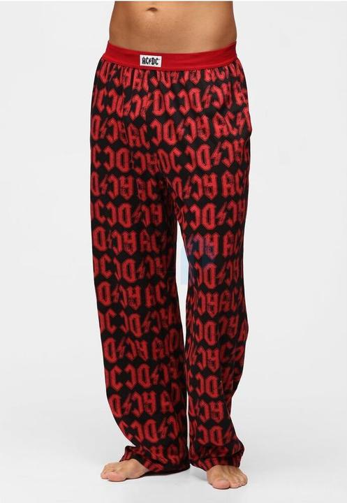 Immagine prodotto Recovered AC/DC Distressed Logo Black Pantoloni da salotto L (L)
