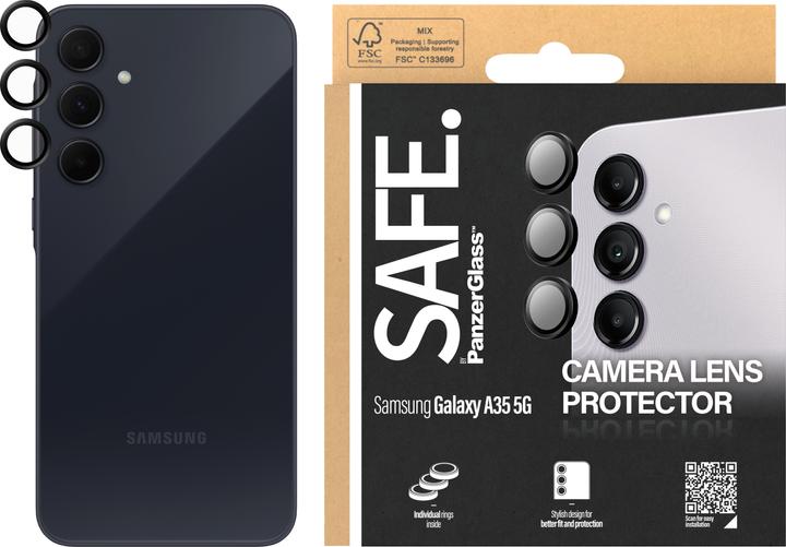 Actual product image Safe Edge to Edge (1 Piece, Samsung Galaxy A35)