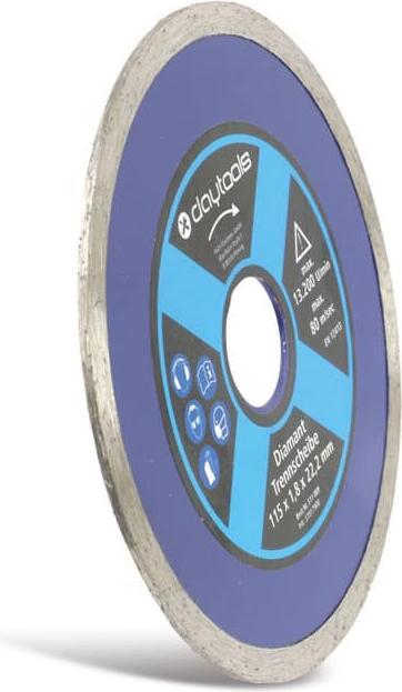 Produktbild Daytools Diamant-Trennscheibe, Ø 115 mm, Voll