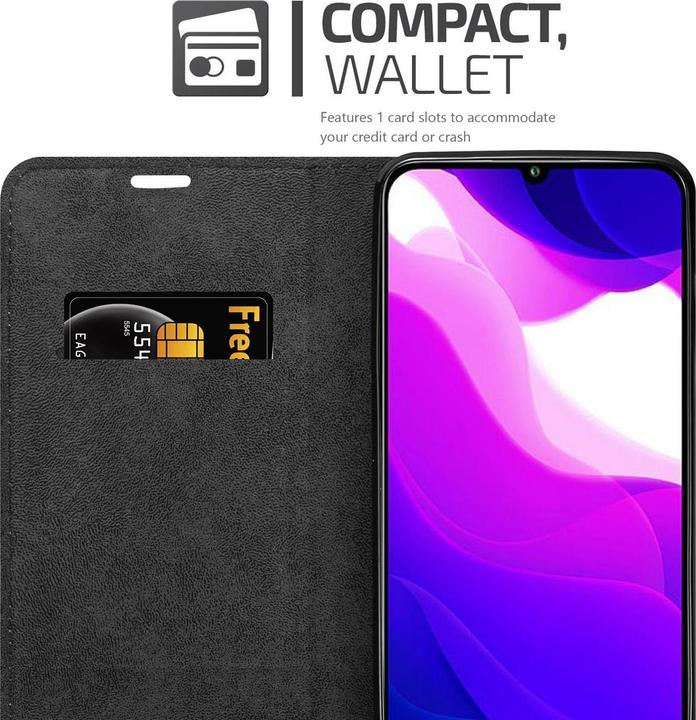 Produktbild Cadorabo Book Invisible Magnet Cover (Xiaomi Mi 10 Lite)