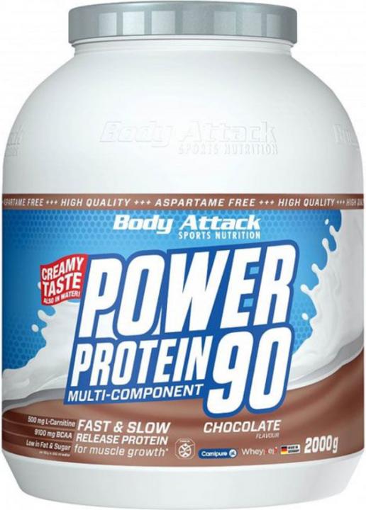 Produktbild Body Attack New Power Protein 90 (2000g Dose) (Schokolade, 1 Stk., 2000 g)