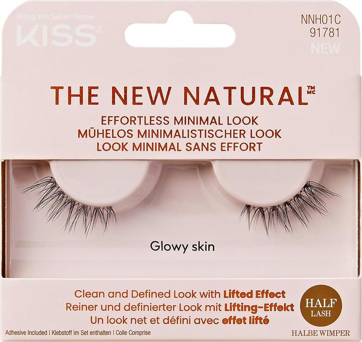 Actual product image KISS Lash The New Natural Glowy Skin (Artificial eyelashes)
