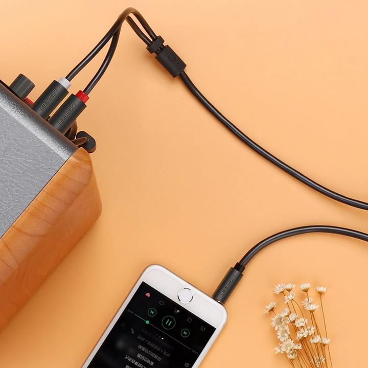 Produktbild Ugreen AUX Klinke auf Cinch Stereo (3 m, 3.5mm Klinke (AUX))
