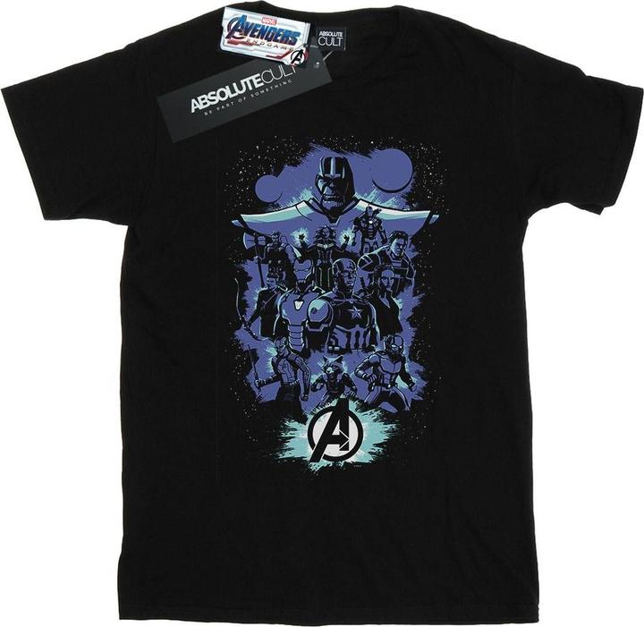 Image du produit - T-shirt AVENGERS ENDGAME SPACE SKETCH - Homme (5XL)