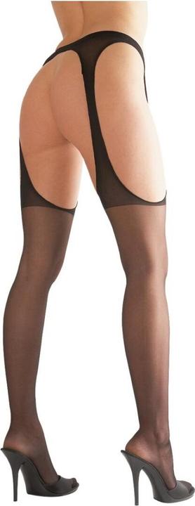 Image du produit Cottelli Collection Collants jarretelles ouverts (L, XL)