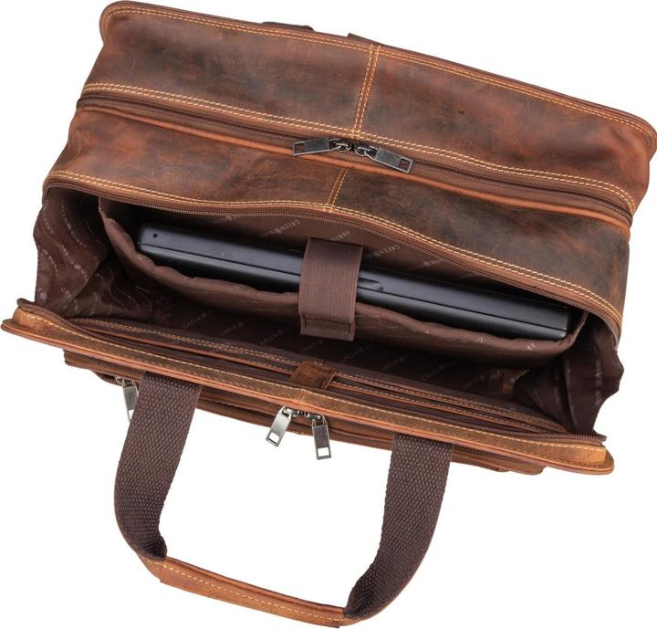 Immagine prodotto Greenburry Valigia pilota vintage 1549 (20 l, Bagaglio a mano (fino a 50 litri))