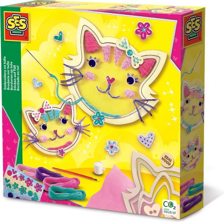 Actual product image Ses Embroidery on tulle