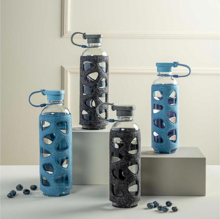 Actual product image Leonardo Drinking Bottle In Giro Style 500 ml, Blue (0.50 l)