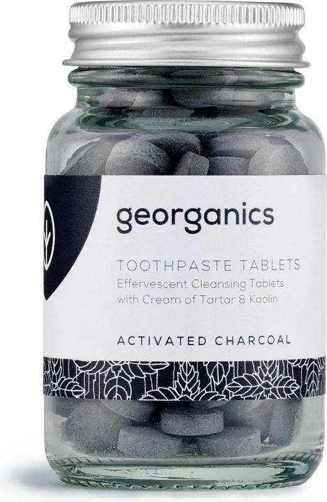 Georganics Zahnpasta Tabletten im Glas