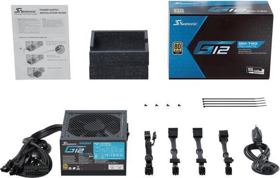Immagine prodotto Seasonic G12 GM-750 NUOVO 750W ATX3.0 (750 W)
