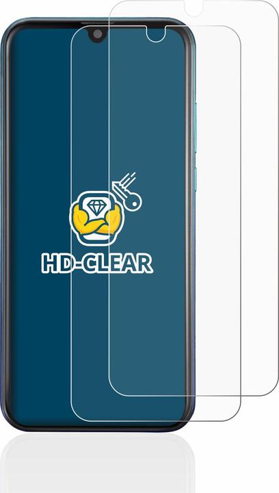 Actual product image BROTECT Screen Protector Clear (2 Piece, Brondi Midnight Sky)