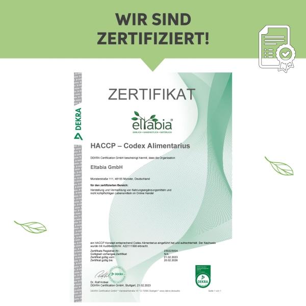 Produktbild Eltabia Bio Gerstengras Kapseln 200 (200 Stück, Kapseln)