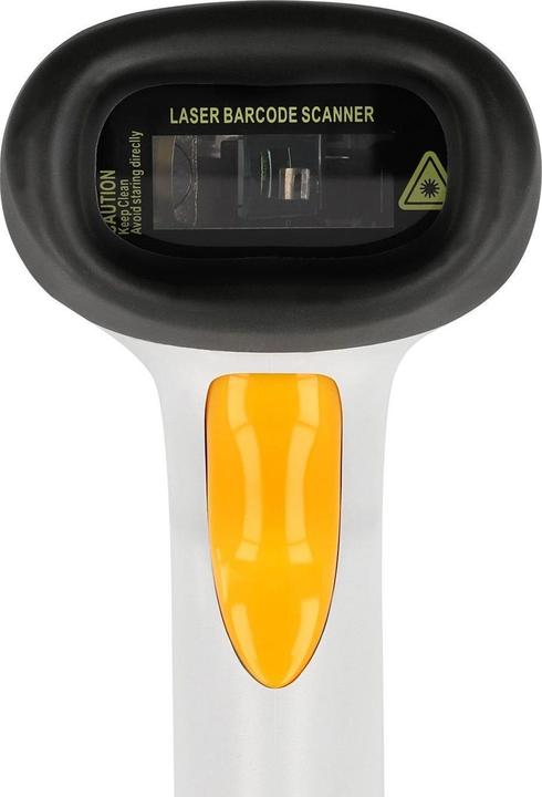 Actual product image Delock USB barcode scanner 1D with connection cable and holder (1D barcodes)