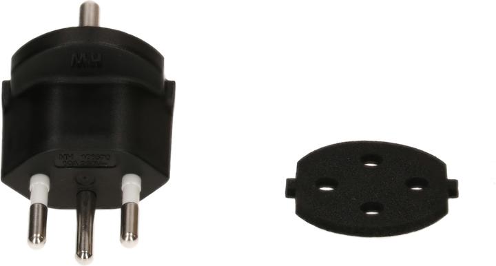 Actual product image Max Hauri Power plug adapter (Type 12, CEE 7/7)