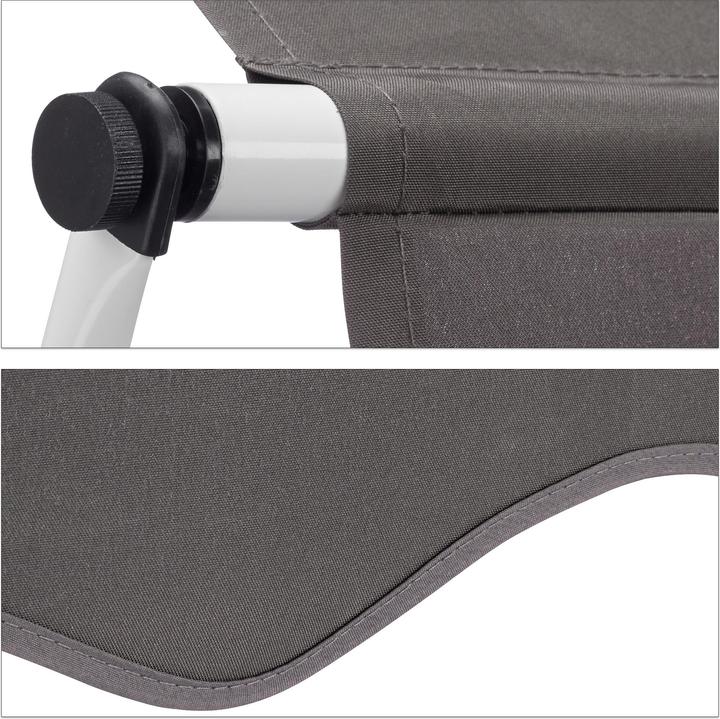 Actual product image Relaxdays Telescopic Balcony Awning (2 m)