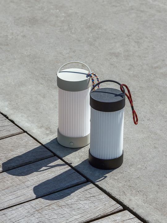 Actual product image Hübsch Camp Portable Table Lamp Black