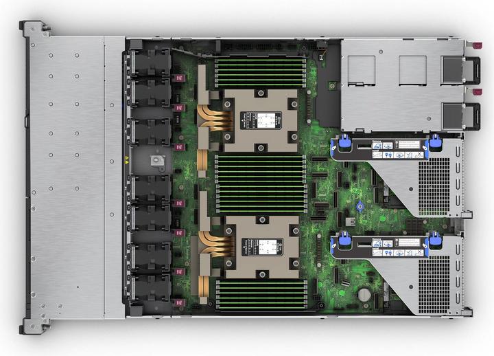 Produktbild HPE ProLiant DL365 Gen11 AMD EPYC 9224 2.5GHz 24c 64GB-R 8SFF MR408i-o 2x480GB SATA SSD 2x1000W PS E (AMD Epyc 9224, 64 GB, Rack Server)