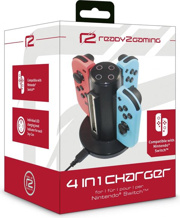 ready2gaming Chargeur 4 en 1 (Switch)
