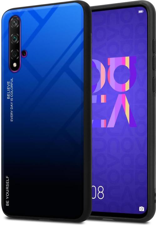 Actual product image Cadorabo TPU 2 colors glass cover (TCL 20S, K20, Huawei Nova 5T)