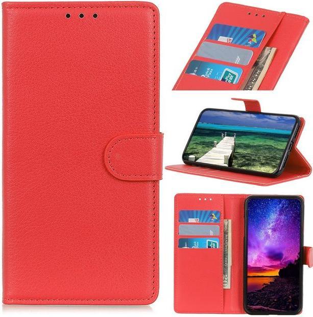 Produktbild MU Classic Litchi Leder Bookcover Series (Samsung Galaxy A03s)
