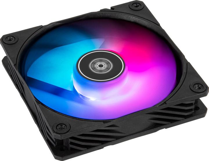 Silverstone SST-SF120B-ARGB - Shark Force Power Amplified 120mm PWM ARGB Fan (120 mm, 1 x)