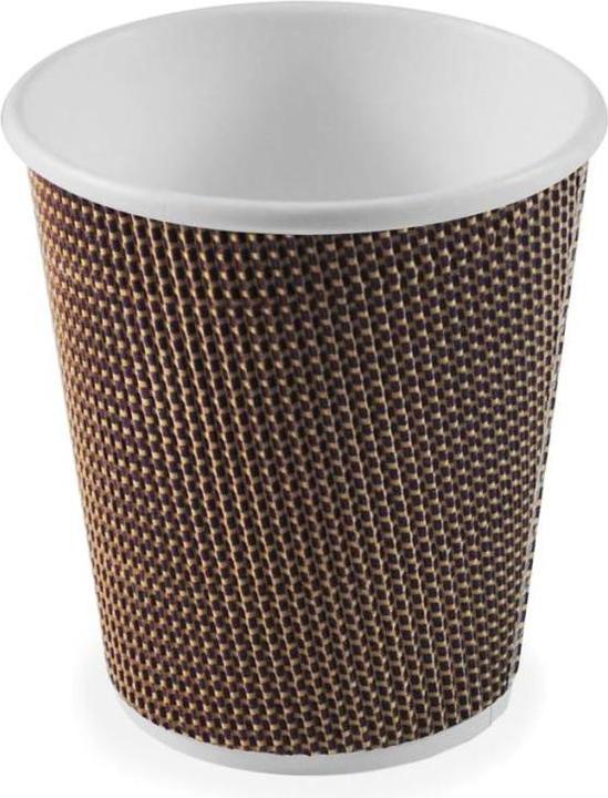 Produktbild Wimex.eu Pappbecher PREMIUM Ripple Wall 80mm 280ml M: 0,2L,8oz - 25 Stück (25 x)