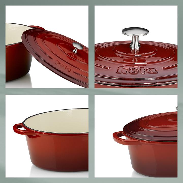 Actual product image Kela Calido (21 cm, Casserole + Stewpot, Cast iron)