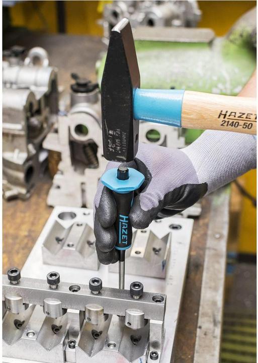 Actual product image HAZET Drift pin set ∙ long 751LHS/5 ∙ 175 mm ∙ Number of tools: 5 (90 mm)