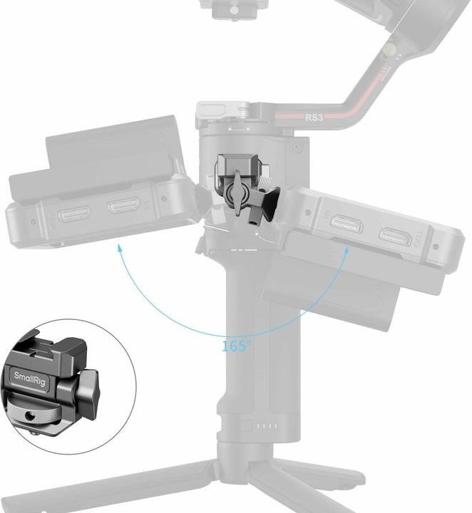 Actual product image SmallRig HawkLock H21 Monitor Support for DJI Stabilisers 4637 (Gimbal mount)