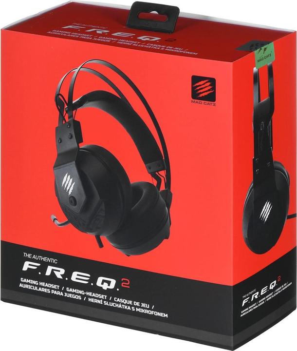 Image du produit MadCatz Casque d'écoute F.R.E.Q. 2 Noir (Filaire)