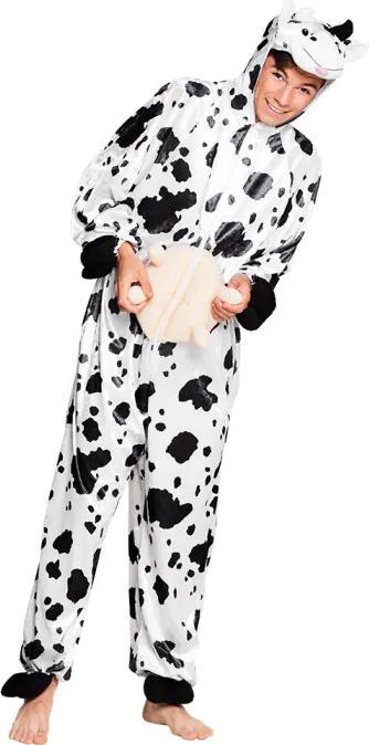 Actual product image Boland Cow jumpsuit with hood (One size)