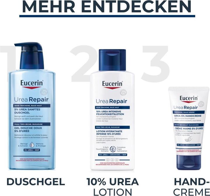 Actual product image Eucerin Urea Repair 5% Urea Moisturising Lotion (Body cream, 250 ml)