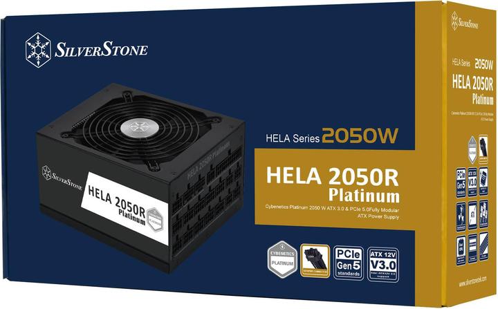 Image du produit Silverstone SST-HA2050R-PM - Cybenetics Platinum 2050W fully modular ATX 3.0 & PCIe 5.0 power supply (2.05 W)