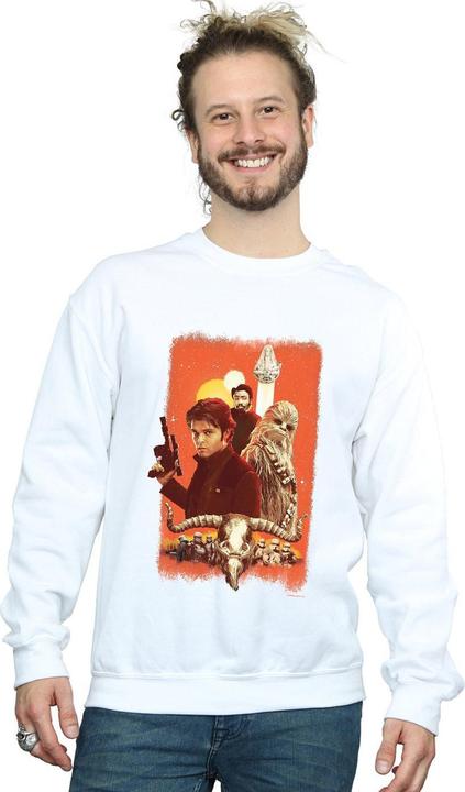 Immagine prodotto Star Wars Solo Trio Paint Felpa Uomo (L)