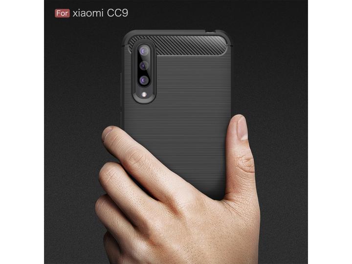 Image du produit Screenguard Xiaomi Mi 9 Lite Housse Carbon Brushed Soft TPU (Mi 9 Lite)