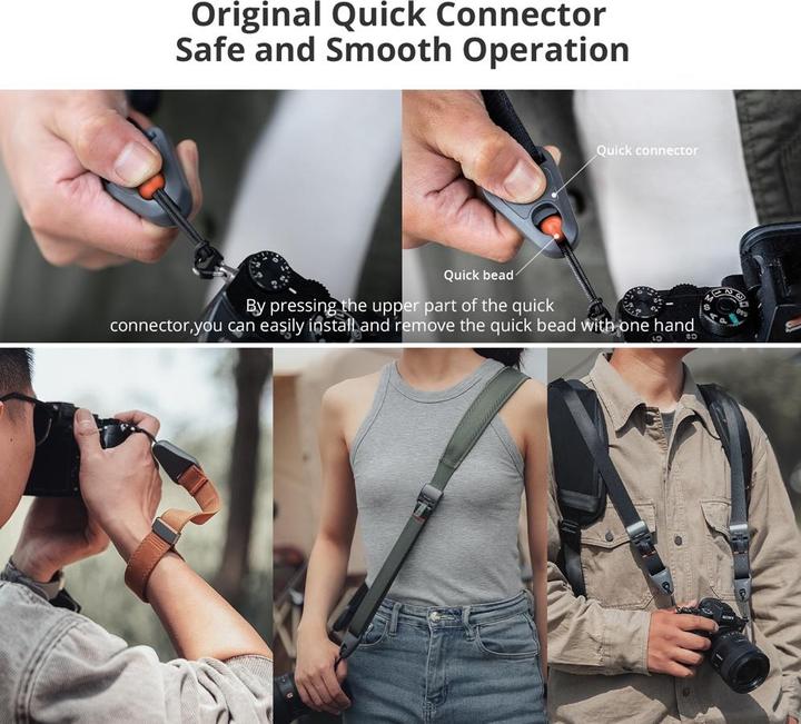 Image du produit Pgytech Sangle d'épaule pour appareil photo(Bleu foncé) (Sangle d'épaule)