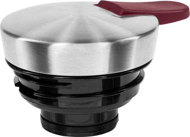 Immagine prodotto Emsa Caraffa sottovuoto SOFT GRIP, 1,0 litri, acciaio inox / rosso vino Utilizzabile con una sola mano e (1 l)