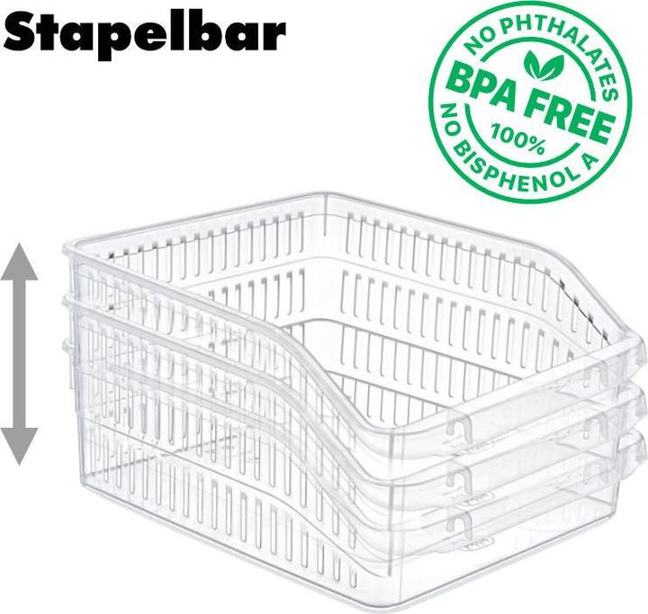 Immagine prodotto Hermex Frigo Box Fridge Organiser Storage Box Contenitore da cucina