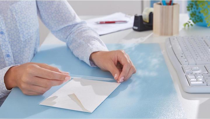 Produktbild tesa 2x tesafilm ECO & CLEAR mit Mini Abroller, lösungsmittelfrei und alterungsbeständig