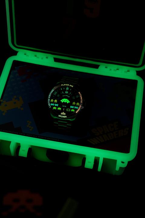 Actual product image Nubeo NB-6082-SI-22 Men's watch Quasar Automatic Limited 48mm 20ATM