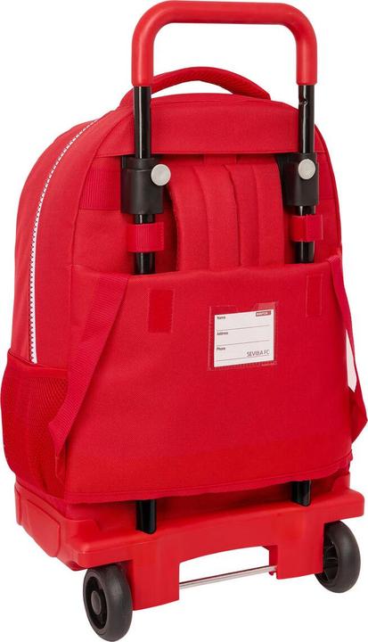 Produktbild Sevilla Fútbol Club Schulrucksack mit Rädern Rot 33 x 45 x 22 cm