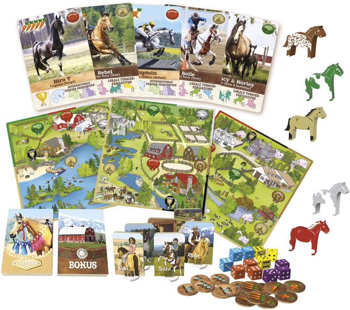Produktbild Spielefaible SPF32068 - Fantasy Ranch: Ein Reiterhof-Spiel - Brettspiel, 2-4 Spieler, 12 Jahren (DE-Ausgabe) (Deutsch)
