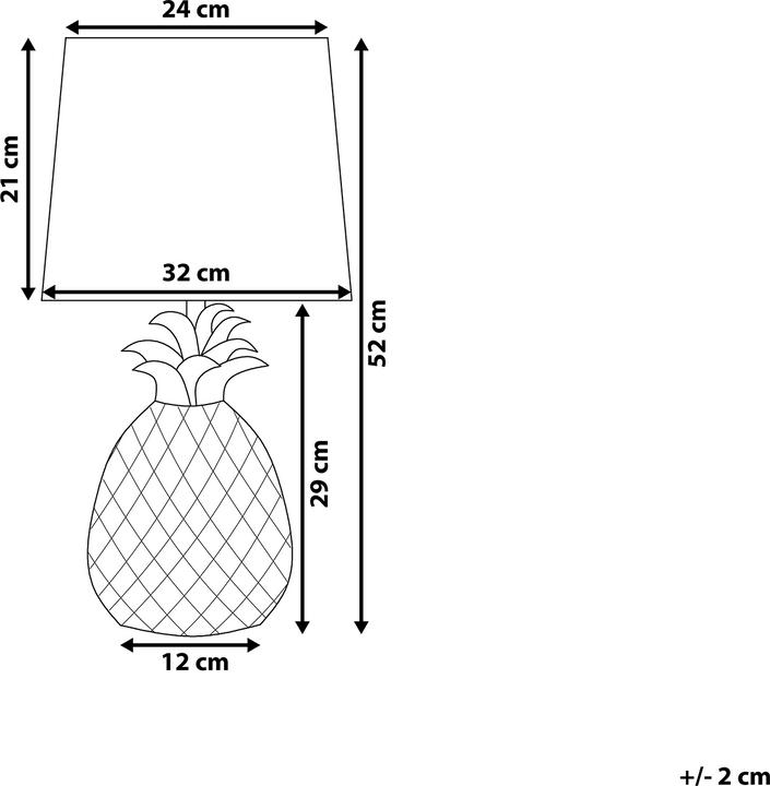 Image du produit Beliani Pineapple (E27)