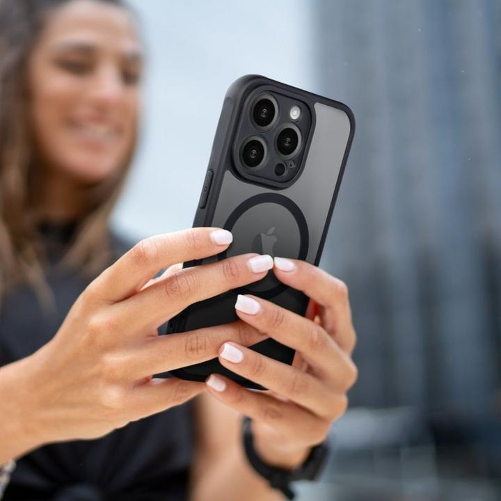 Actual product image OEM Back panel cover FULL MATTE MAG COVER case compatible with MagSafe for SAMSUNG A26 black (Samsung Galaxy A26)